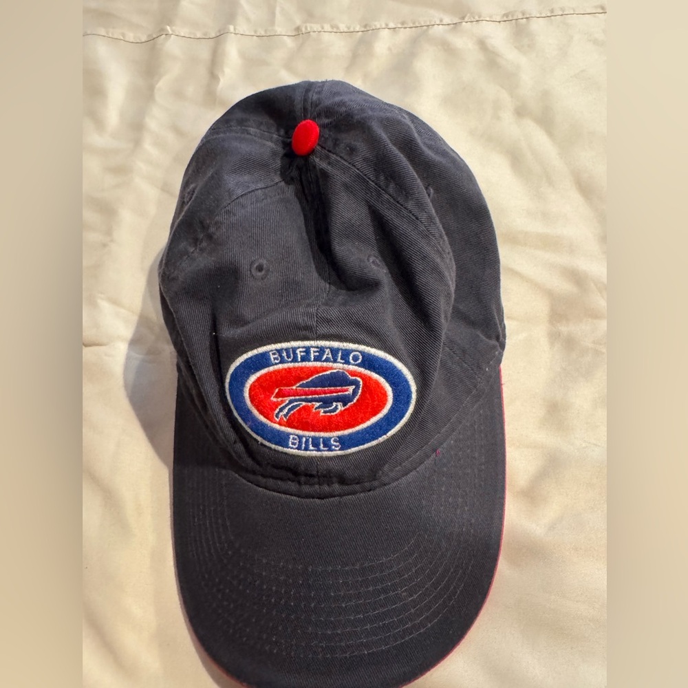 NFL Buffalo Bills Red and Blue Sports Cap
